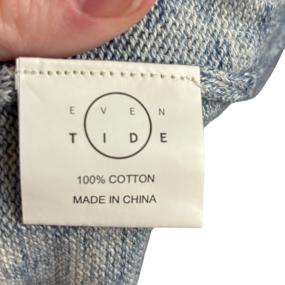 NWT Even Tide Men’s V-Neck Sweater with Toggle Closure Sz XXL - Picture 4 of 11